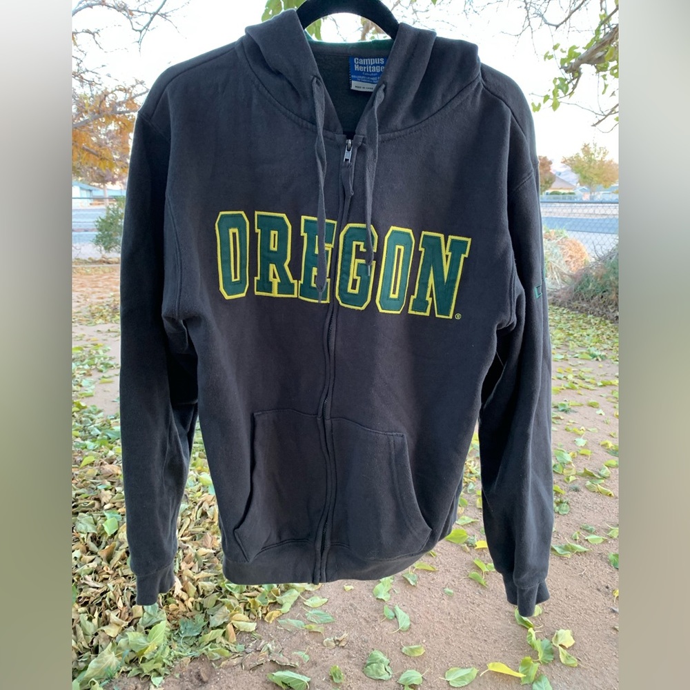 NWOT Oregon Ducks Zip Up Hoody